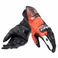 Dainese Перчатки Carbon 4 Long Black/Fluo-Red/White в Кирове