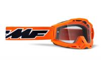 100% Маска кросс FMF Powerbomb Rocket Orange - прозрачная линза в Кирове