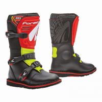 Forma Ботинки кроссовые детские Rock Black/Red/Yellowfluo в Кирове