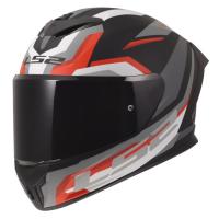 LS2 Мотошлем FF820 Rapid IIl Hyper Black Red в Кирове