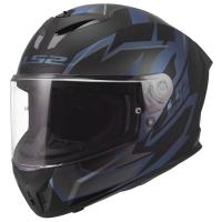 LS2 Мотошлем FF820 Rapid III Xtrem Black Blu Petrol в Кирове