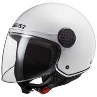 LS2 Мотошлем OF558 Sphere Lux Solid белый в Кирове