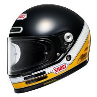 Shoei Мотошлем Glamster 06 Abiding черно-бело-желтый TC-3 в Кирове
