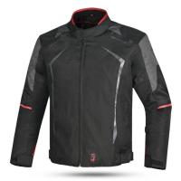 Dimox Мотокуртка текстиль Horizon Mens Black/Red в Кирове