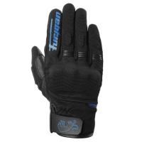 Furygan Перчатки Jet D3O Evo текстиль Черный/Синий в Кирове