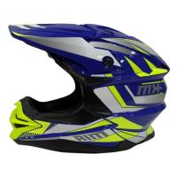 AiM Шлем JK803S Tondo Blue/Yellow/White в Кирове