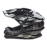 AiM Шлем кроссовый JK803S White/Black в Кирове