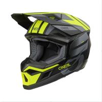 Oneal Кроссовый шлем 3Series Ride V.25 черный/желтый в Кирове