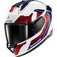 Shark Шлем Skwal i3 Rhad White/Chrome/Red в Кирове