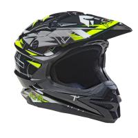 AiM Шлем кроссовый JK803S Yellow/Black в Кирове