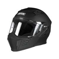 Simpson Шлем модуляр Darksome Matt Black в Кирове