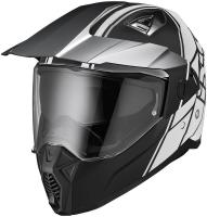 IXS Шлем IXS 208 2.0 Черно-Белый Матовый в Кирове