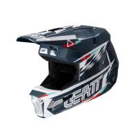 Leatt Шлем кроссовый Helmet Kit Moto 3.5 V25 Blue в Кирове
