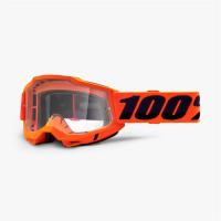 100% Очки Accuri 2 Goggle Orange/Clear Lens в Кирове