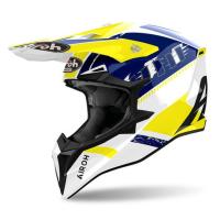 Airoh Мотошлем Wraaap Feel Yellow/Blue Gloss в Кирове