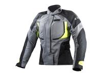 LS2 Мотокуртка женская Phase Lady Jacket серо-чёрно-жёлтый в Кирове