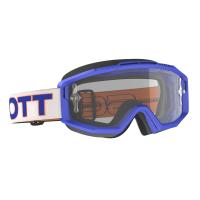 Scott Очки Split OTG white/blue clear works в Кирове
