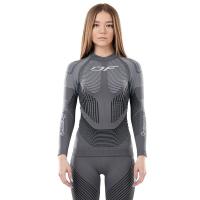 Dragonfly Термофутболка DF 3DThermo Grey с длинным рукавом Woman в Кирове