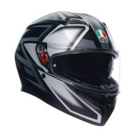 AGV Шлем K3 Compound Matt Black/Grey в Кирове