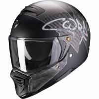 Scorpion Exo Мотошлем HX1 Taktic Матовый Черный/Серый/Белый в Кирове
