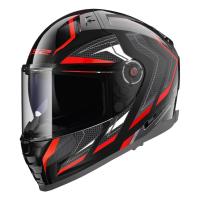 LS2 Мотошлем FF811 Vector II Alizer черно-красный в Кирове