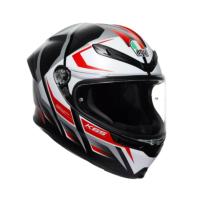 AGV Шлем K6 S 2206 Karve Matt Black/White/Red в Кирове
