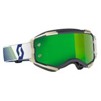 Scott Очки кроссовые Fury blue/green green chrome works в Кирове