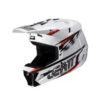 Leatt Шлем кроссовый Helmet Kit Moto 3.5 V25 White в Кирове