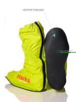 Starks Дождевые бахилы с цельной подошвой Rain Boots Салатовый в Кирове