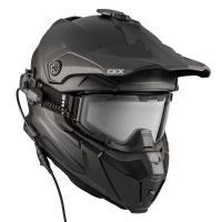 CKX Шлем кроссовый с маской Titan Solid Черный/Матовый в Кирове