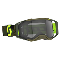 Scott Очки кроссовые Prospect LS kaki green/neon yellow light sensitive в Кирове