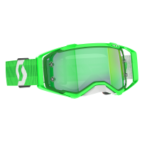 Scott Очки кроссовые Prospect green/white green chrome works в Кирове