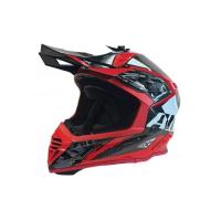 AiM Шлем RH855 Carbon Terrain Black/Red в Кирове