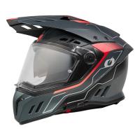 Oneal Шлем кроссовый со стеклом Sierra RS Echo красный/черный в Кирове