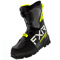FXR Ботинки снегоходные X-Cross Pro BOA с утеплителем Black/Hi Vis в Кирове
