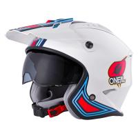 ONEAL Шлем открытый Volt MN1, глянец Белый/красный в Кирове