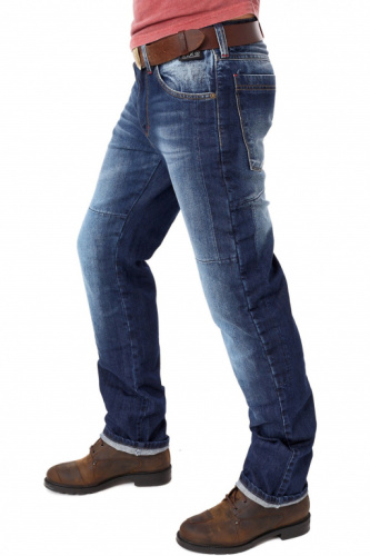 Starks Мотоджинсы мужские Spider Stretch Синие в Кирове