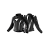 Shima Куртка Кожаная женская Miura 2.0 Black/White в Кирове