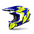 Airoh Шлем Twist 3 Dizzy Blue/Yellow Gloss в Кирове