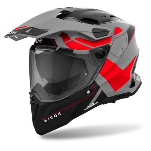 Airoh Шлем Commander 2 Reveal Red Fluo Matt в Кирове