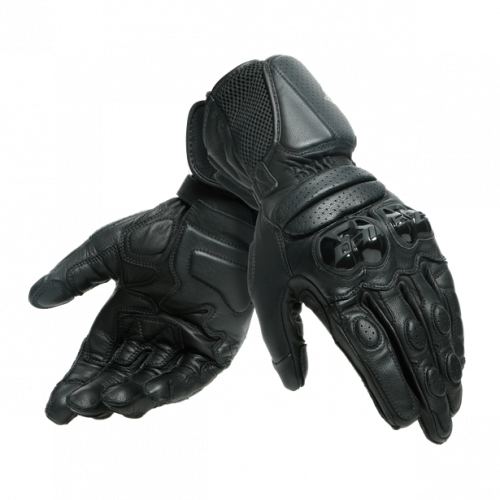 Dainese Перчатки кожаные Impeto Black в Кирове