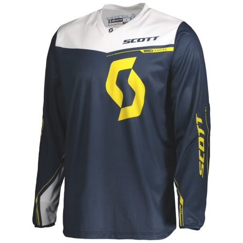 Scott Джерси 350 Dirt blue/yellow в Кирове