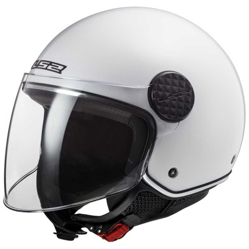 LS2 Мотошлем OF558 Sphere Lux Solid белый в Кирове