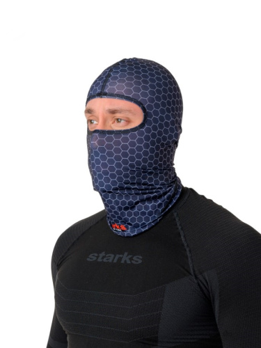 Starks Подшлемник Light Print Moto Черный принт в Кирове
