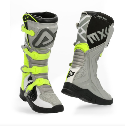Acerbis Мотоботы кроссовые X-Team Grey/Yellow в Кирове