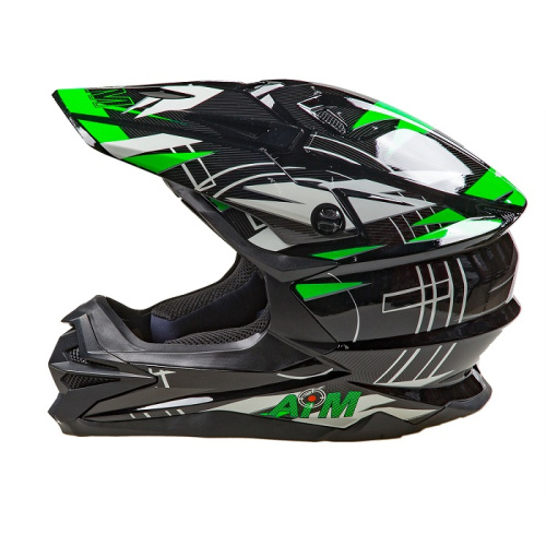 AiM Шлем кроссовый JK803S Green/Black в Кирове
