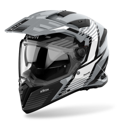Airoh Мотошлем Bandit Spicy Grey Gloss в Кирове