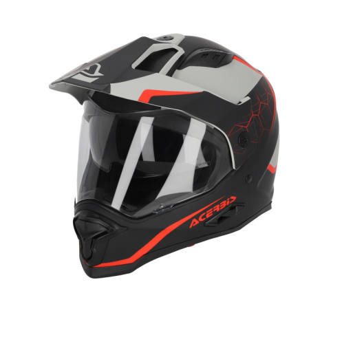 Acerbis Шлем Reactive 22-06 Black/Red в Кирове