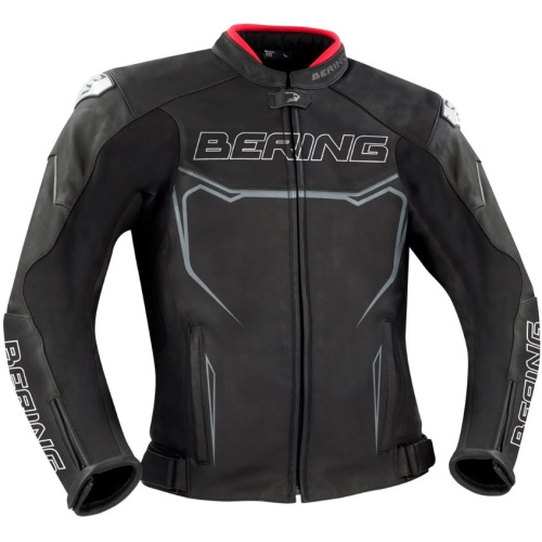 Bering Куртка кожаная Cletor Black в Кирове