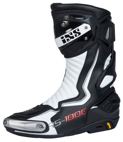 IXS Мотоботы RS-1000 черный/белый в Кирове
